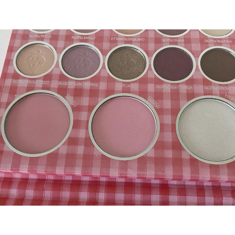 Strawberry Shortcake‎ Complexion Palette 10 Eyeshadow Highlighter & 2 Blush NEW